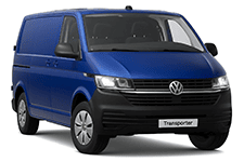 Red VW Transporter Automatic